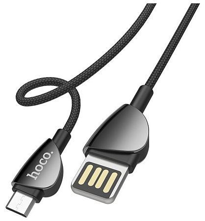 USB Кабель Micro, HOCO, U62, черный