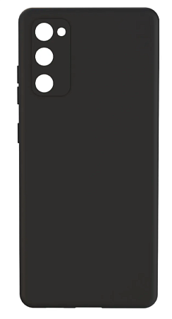 Чехол силиконовый для Samsung Galaxy S20 FE/S20 Lite, с микрофиброй внутри, с защитой камеры, X-CASE, черный