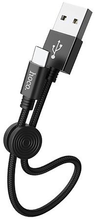 USB Кабель Type-C, HOCO, X35, 25см, черный
