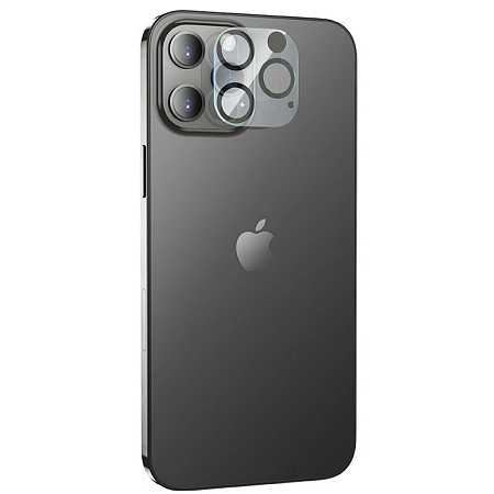 Защитное стекло на iPhone 12 Pro Max (6.7) V11, 2в1, HOCO, на заднюю камеру, прозрачное