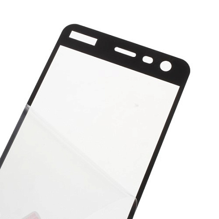 Защитное стекло на Nokia 2, 3D, черный, X-CASE