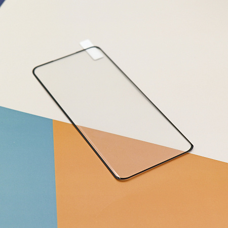 Защитное стекло на Xiaomi Redmi Note 14 Pro Plus (5G), полный клей, прозрачное с черной рамкой, X-CASE