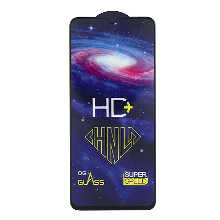 Защитное стекло на Realme Note 60, HD, прозрачное с черной рамкой, X-CASE