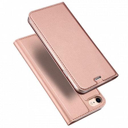 Чехол-книжка для iPhone 7/8/SE (2020), DU DU, боковой, розовый