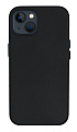 Чехол-накладка для iPhone 14, экокожа, магнитный (MagSafe), черный