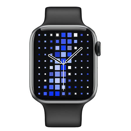 Часы Smart Watch T58 Plus, черный, голосовые вызовы, беспроводная зарядка