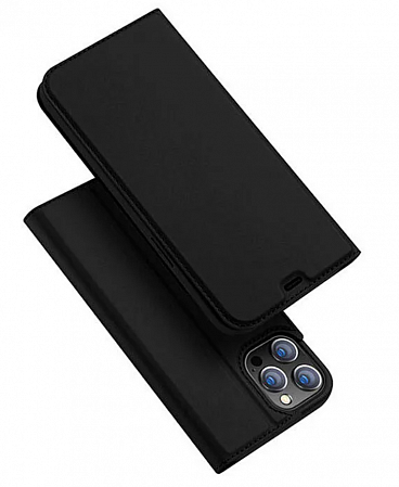Чехол-книжка для iPhone 11 Pro, DU DU, боковой, черный