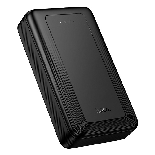 Универсальный Доп. Аккумулятор 20000mAh, J165A, HOCO, 2 USB (5V/2.0A), черный
