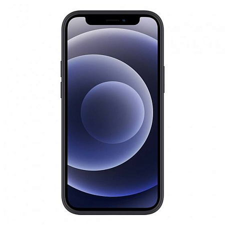 Чехол силиконовый для iPhone 12 Mini (5.4), good quality, X-CASE, черный
