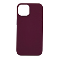 Чехол - накладка для iPhone 12/12 Pro, Silicon Case, без лого, винный