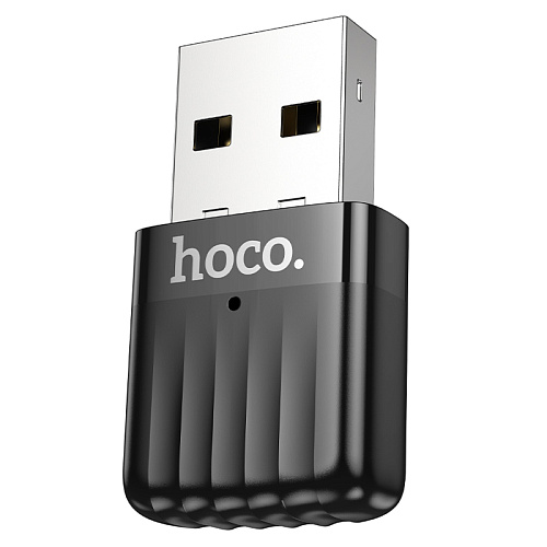 USB адаптер Wi-Fi5 двухдиапазонный (USB2.0 2.4ГГц до 650Мбит/с), HI33, HOCO, черный