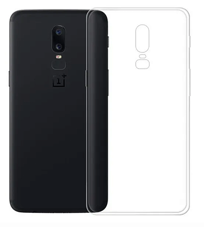 Чехол силиконовый для OnePlus 6, X-CASE, прозрачный