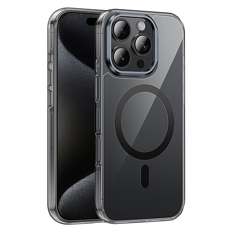 Чехол для iPhone 16 Pro, TPU 2.0 mm, Магнитный (MagSafe), AS9, HOCO, черный