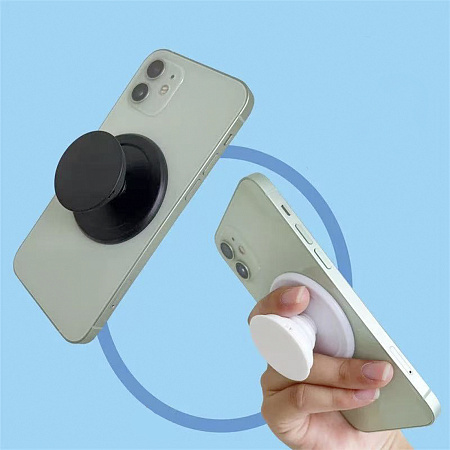 Держатель попсокет (popsocket) для телефона, X-CASE,  цвет белый