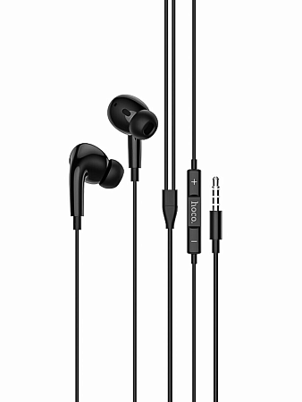 Проводные наушники M1 Pro Original series earphones, вакуумные с микрофоном, HOCO, черные