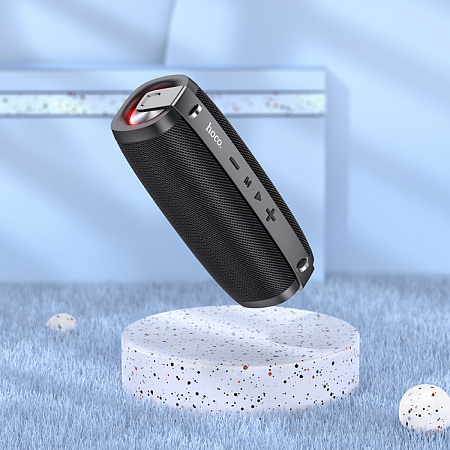 Колонка BS55, +1 Микрофон, Gallant outdoor BT speaker, HOCO, черный