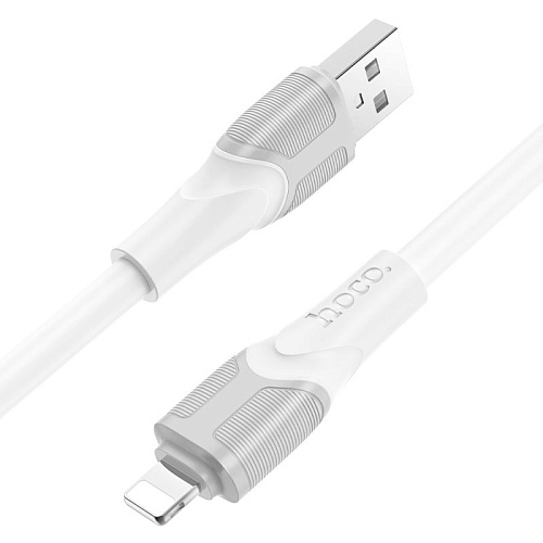 USB дата кабель Lightning, HOCO, X106, 2M, белый