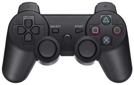Джойстик PS3 (Bluetooth) беспроводной черный