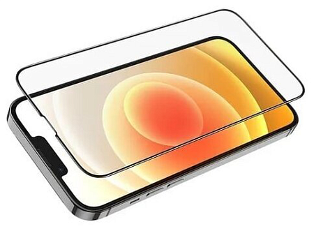 Защитное стекло на iPhone 13 Pro Max (6.7)/14 Plus, G5, HOCO, Full screen silk screen HD, черное