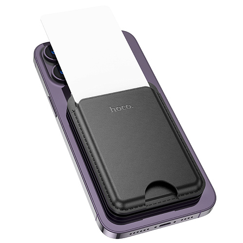 Чехол для карт (MagSafe), GT3, HOCO, черный