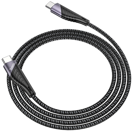Кабель Type-C на Type-C, HOCO, U95, Fast Charge 60W, черный
