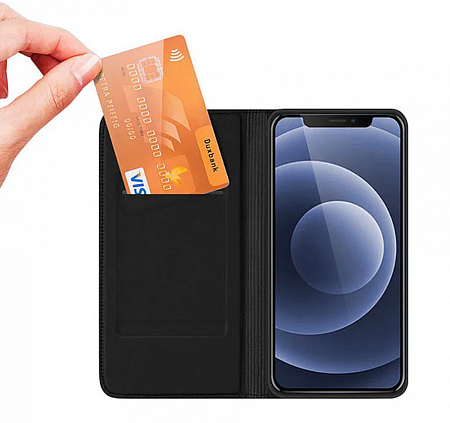 Чехол-книжка для iPhone 11 Pro, DU DU, боковой, черный