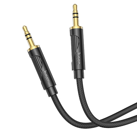 AUX Audio кабель 3,5 мм, UPA30, HOCO, черный