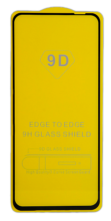 Защитное стекло на Oppo A55 (4G), 9D, черный, X-CASE