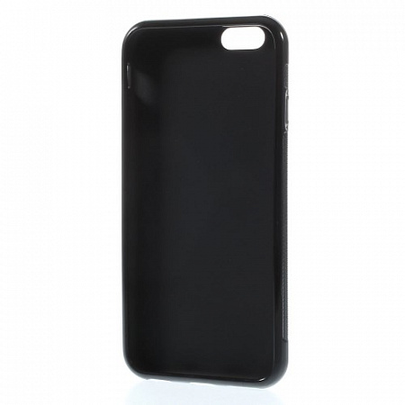 Чехол силиконовый для iPhone 6/6s, X-CASE, черный