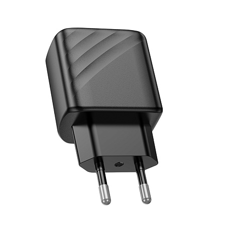 Сетевое зарядное устройство, 1 PD 30W (CS22A), HOCO, черный