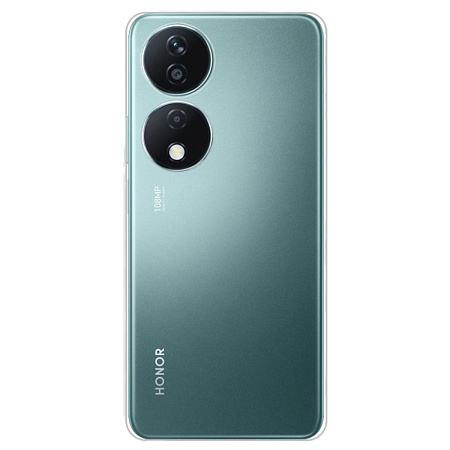 Чехол силиконовый для Honor X7B, с защитой камеры, X-CASE, прозрачный