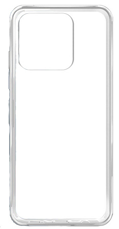 Чехол силиконовый для Xiaomi Redmi 10C/Poco C40, X-CASE, прозрачный