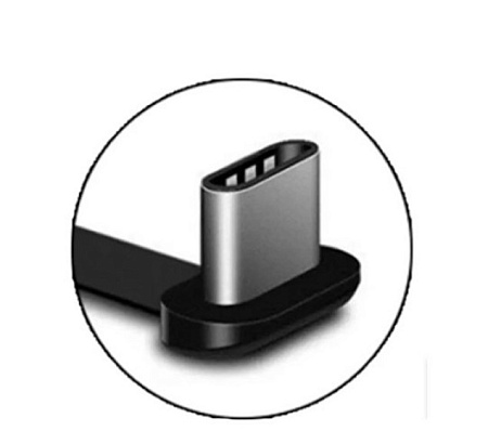 Приемник для беспроводной зарядки Type-C USB, черный