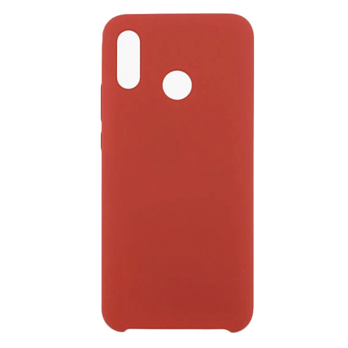 Чехол силиконовый для Honor 8C, Silicone case, красный