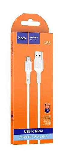 USB Кабель Micro, HOCO, X65, белый