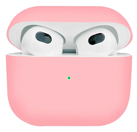 Чехол силиконовый для Airpods 3 case, X-CASE, розовый