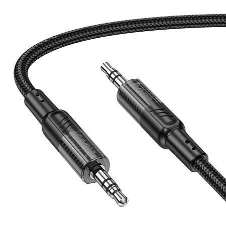 AUX Audio кабель 3,5 мм, UPA27, HOCO, черный