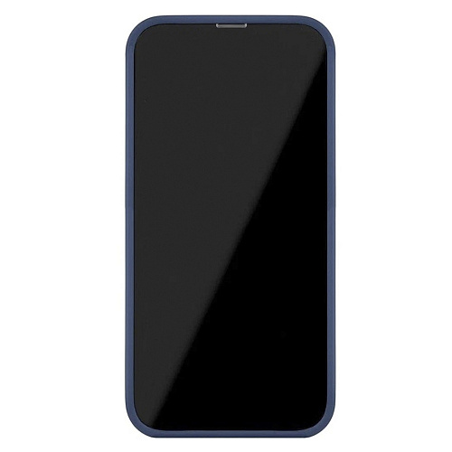 Чехол-накладка для iPhone 14 Pro Max, Silicon Case, без лого, темно-синий