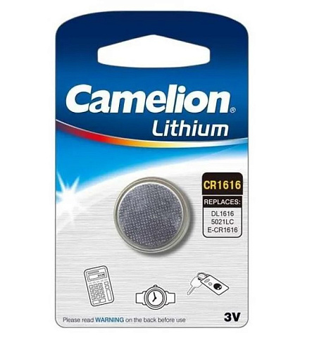 Таблетка CR1616 Camelion (1 батарейка)