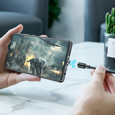 USB Кабель Type-C, HOCO, X52 Magnetic, черный
