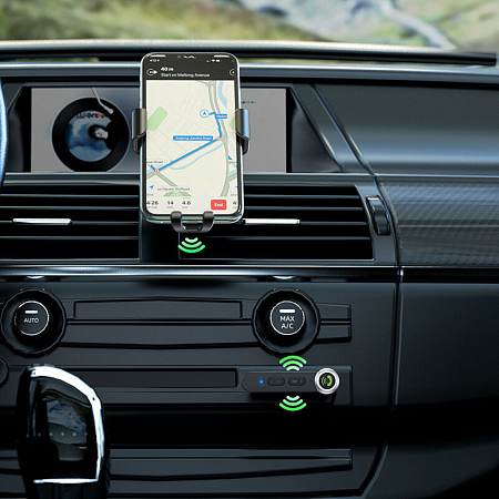 Bluetooth Receiver, E58, HOCO, черный