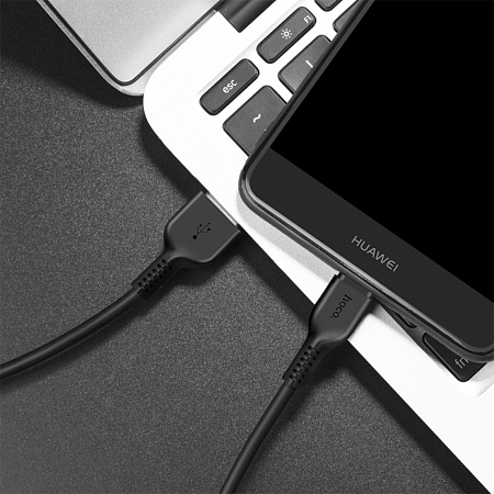 USB Кабель Type-C, HOCO, X20, 3M, черный