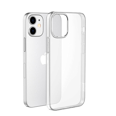 Чехол силиконовый для iPhone 12 Mini (5.4), X-CASE, прозрачный