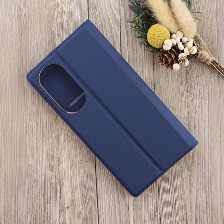 Чехол-книжка для Huawei Honor 70, X-CASE, боковой, синий