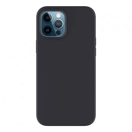 Чехол силиконовый для iPhone 12 Pro Max (6.7), X-CASE, черный