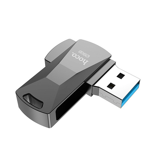 USB Flash Drive 128GB (UD5), Cкорость записи 15-80MB/S, Cкорость чтения 20-90MB/S