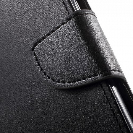 Чехол-книжка для Samsung J200F, Galaxy J2 (2016)/J2 Pro, боковой, черный
