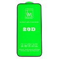 Защитное стекло на iPhone 15/16, 20D, черное, X-CASE