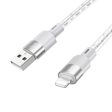 USB дата кабель Lightning, HOCO, X99, 1M, серый