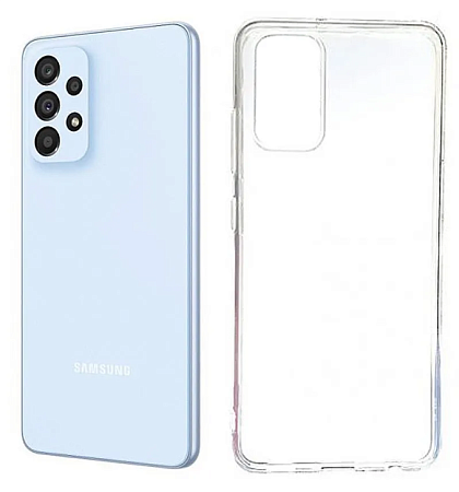 Чехол силиконовый для Samsung Galaxy A73 (5G), X-CASE, прозрачный